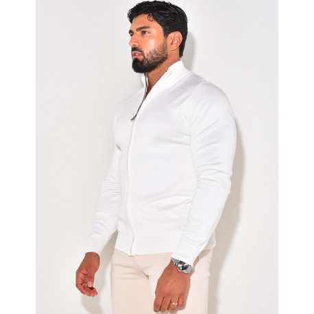 Pullover mit Reißverschluss