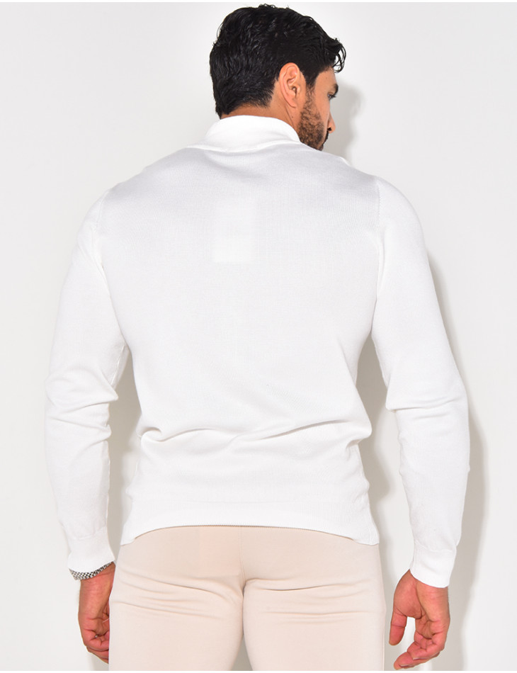 Pullover mit Reißverschluss