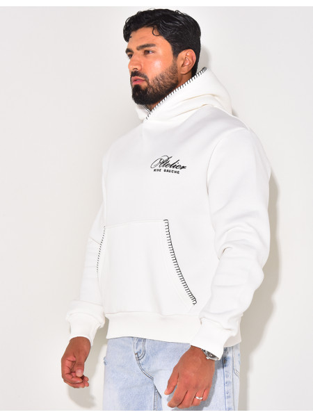 hooded sweatshirt ‘atelier RIVE GAUGE