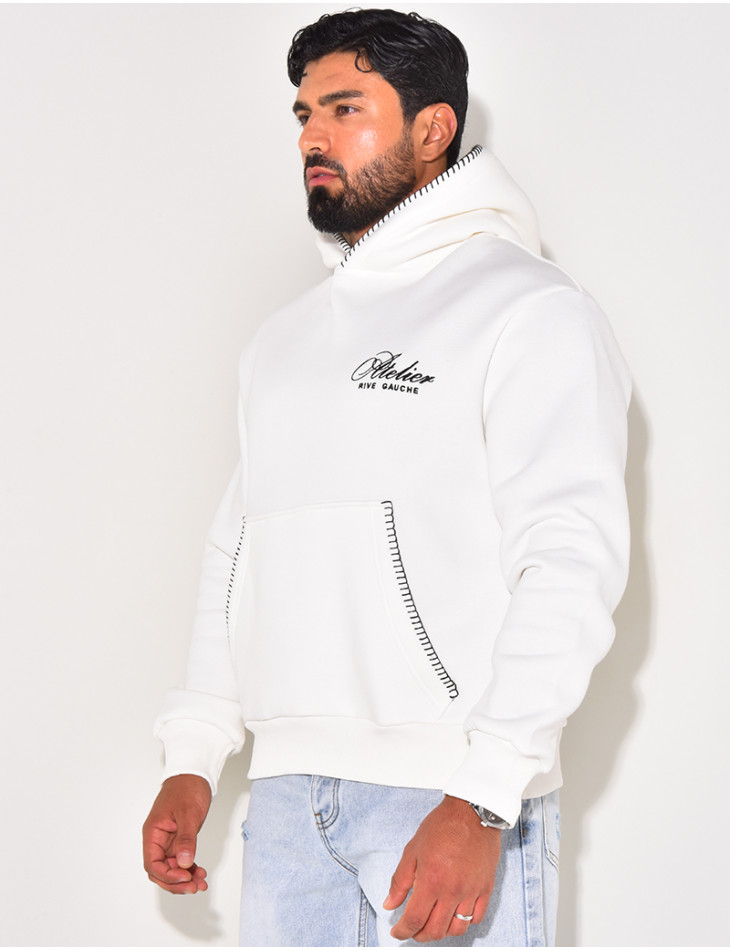 hooded sweatshirt ‘atelier RIVE GAUGE