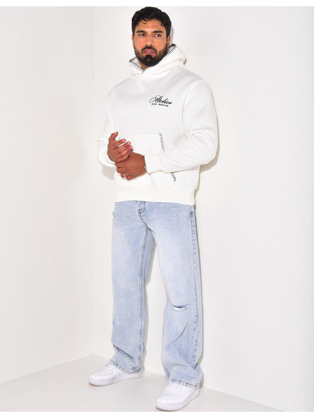 hooded sweatshirt ‘atelier RIVE GAUGE