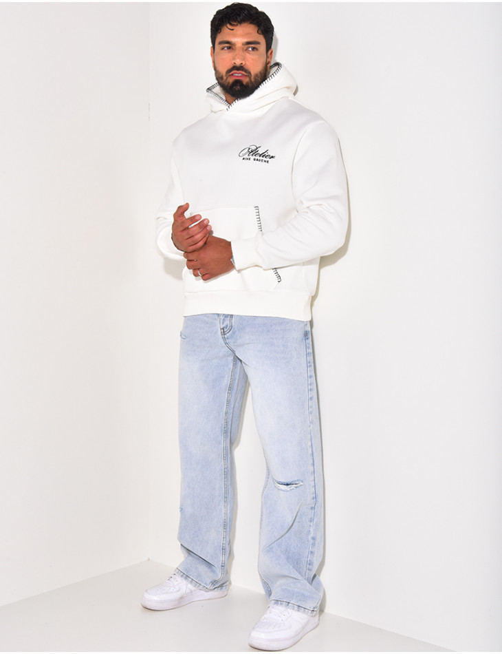 hooded sweatshirt ‘atelier RIVE GAUGE