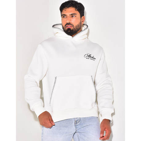 hooded sweatshirt ‘atelier RIVE GAUGE