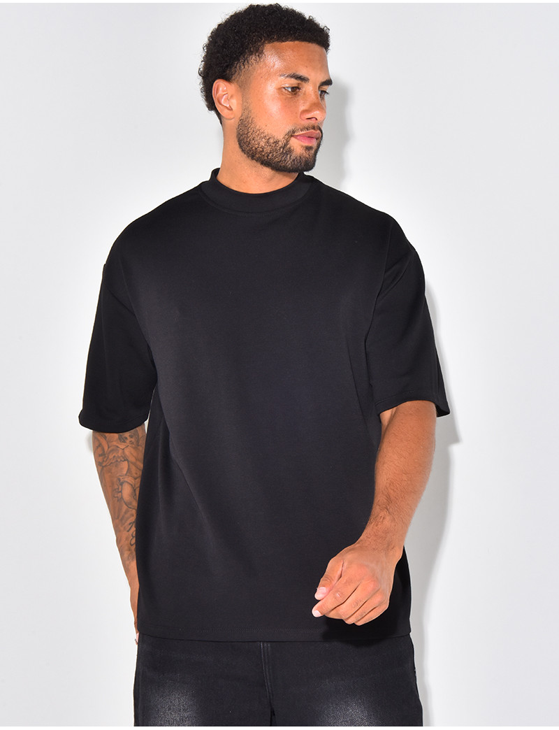T-shirt Homme ETO Jeans En Noir, Taille L, Modèle Polo - Occasion En Très Bon état