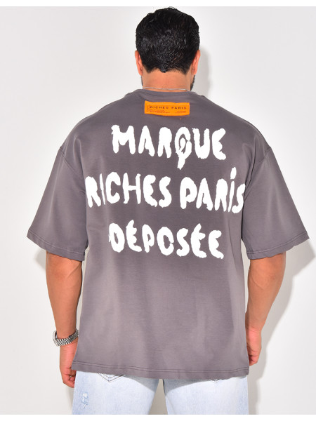 T-SHIRT RICHES PARIS