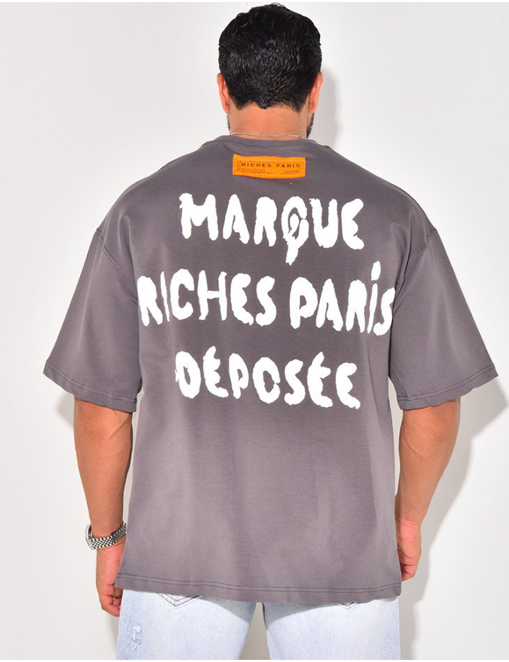 T-SHIRT RICHES PARIS