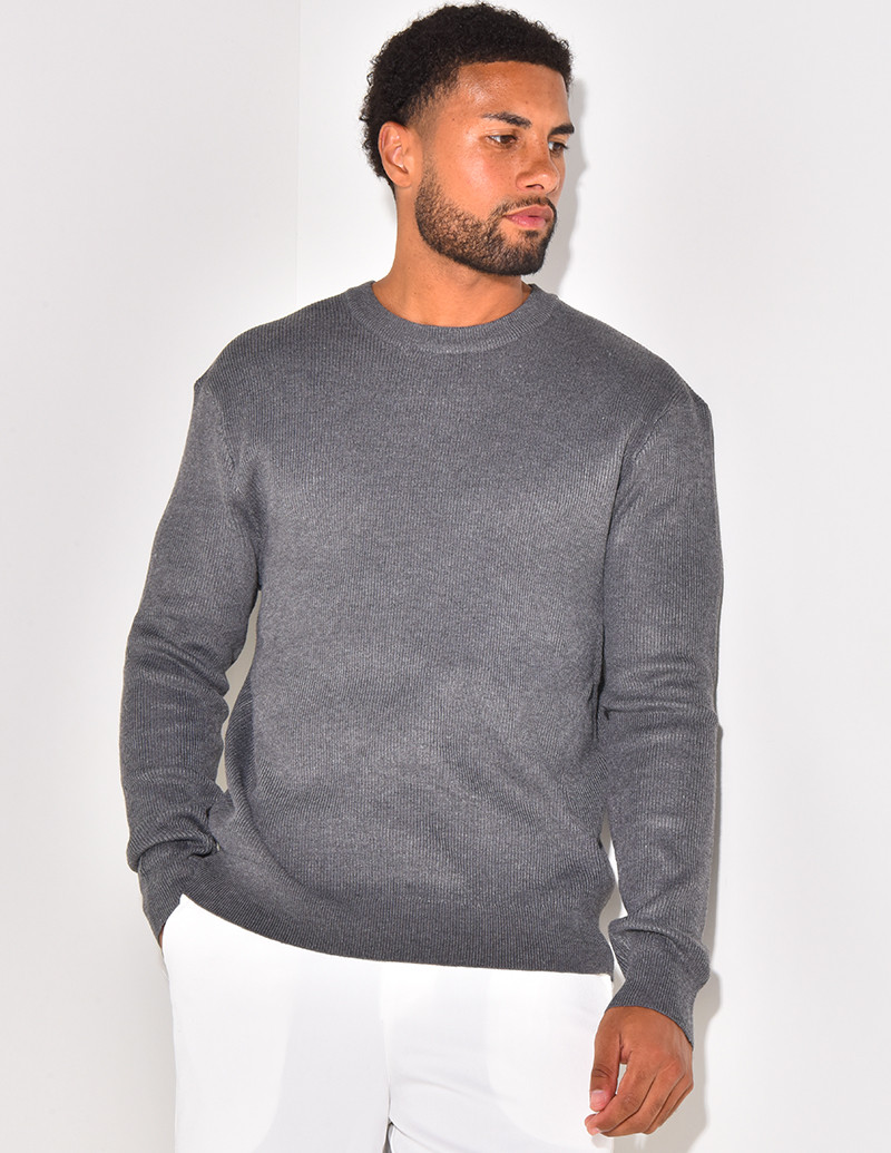 Round-neck jumper