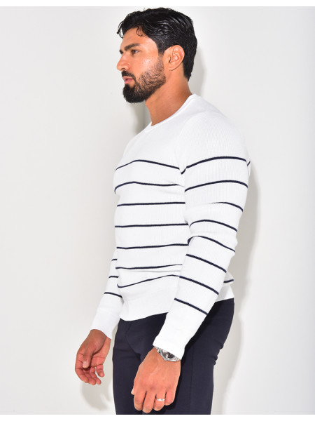 Pull à Rayures