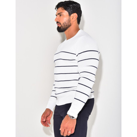 Pull à Rayures