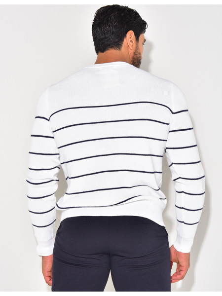 Pull à Rayures