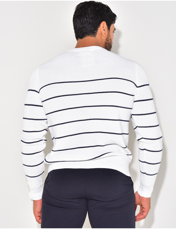 Pull à Rayures