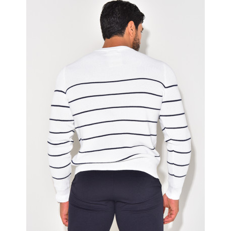 Pull à Rayures