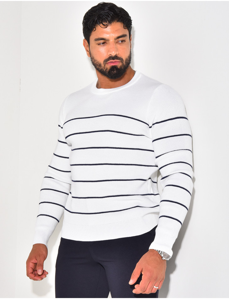Pull à Rayures
