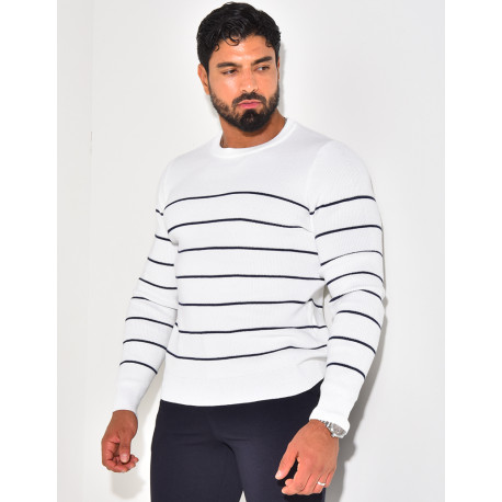 Pull à Rayures