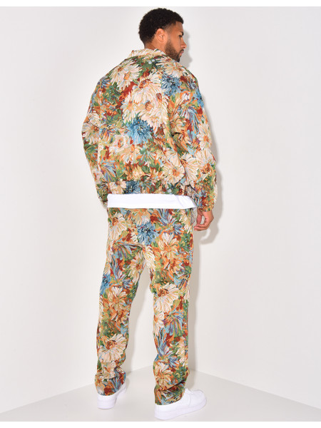 Veste à fleur
