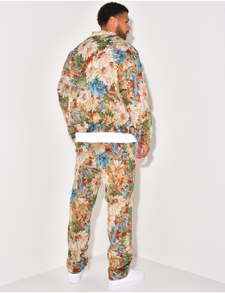 Veste à fleur