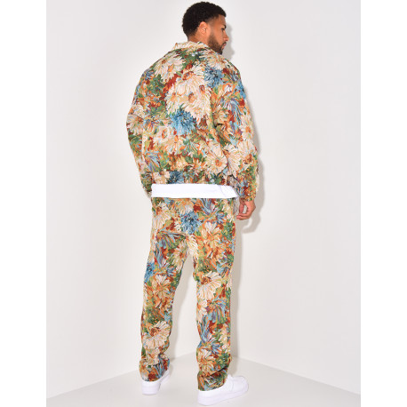 Veste à fleur