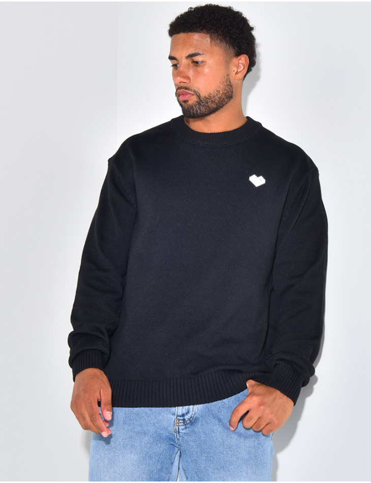 Pullover mit Herz