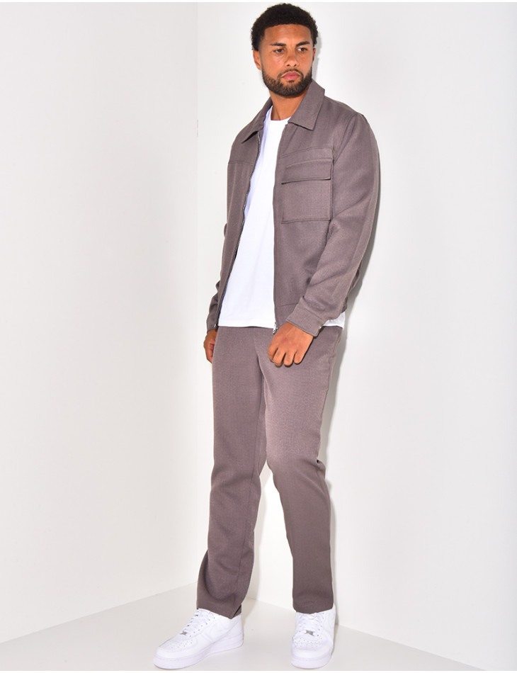 Men's jacket and trouser set