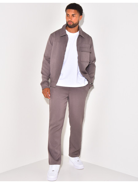 Men's jacket and trouser set