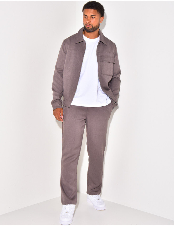 Men's jacket and trouser set