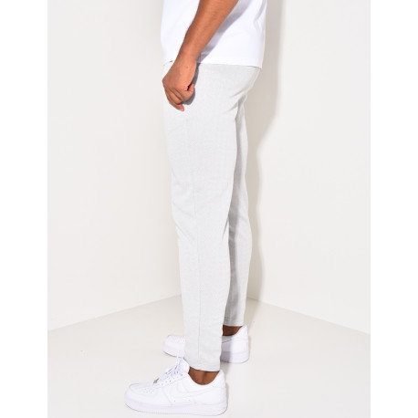 Pantalon à relief