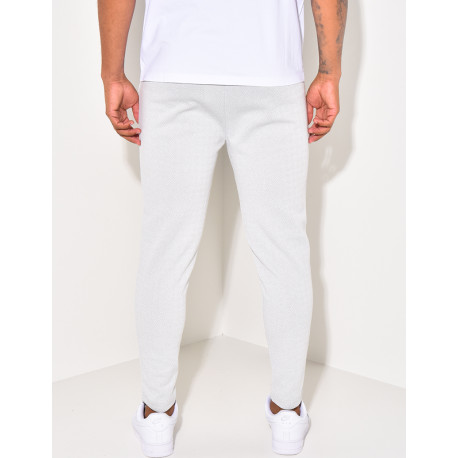 Pantalon à relief