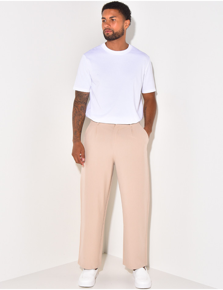 Wide-leg trousers