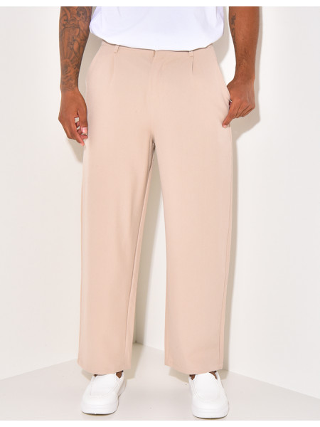 Wide-leg trousers