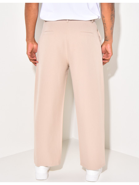 Wide-leg trousers