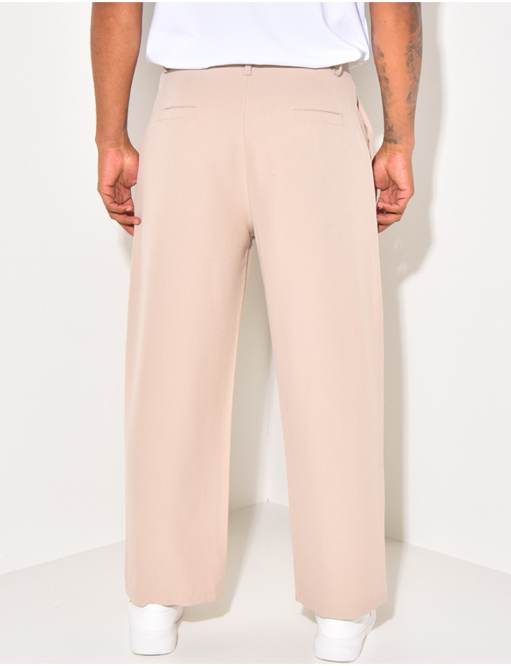 Wide-leg trousers