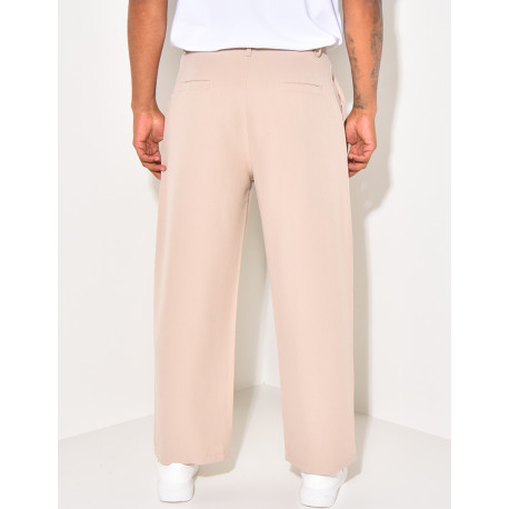 Wide-leg trousers