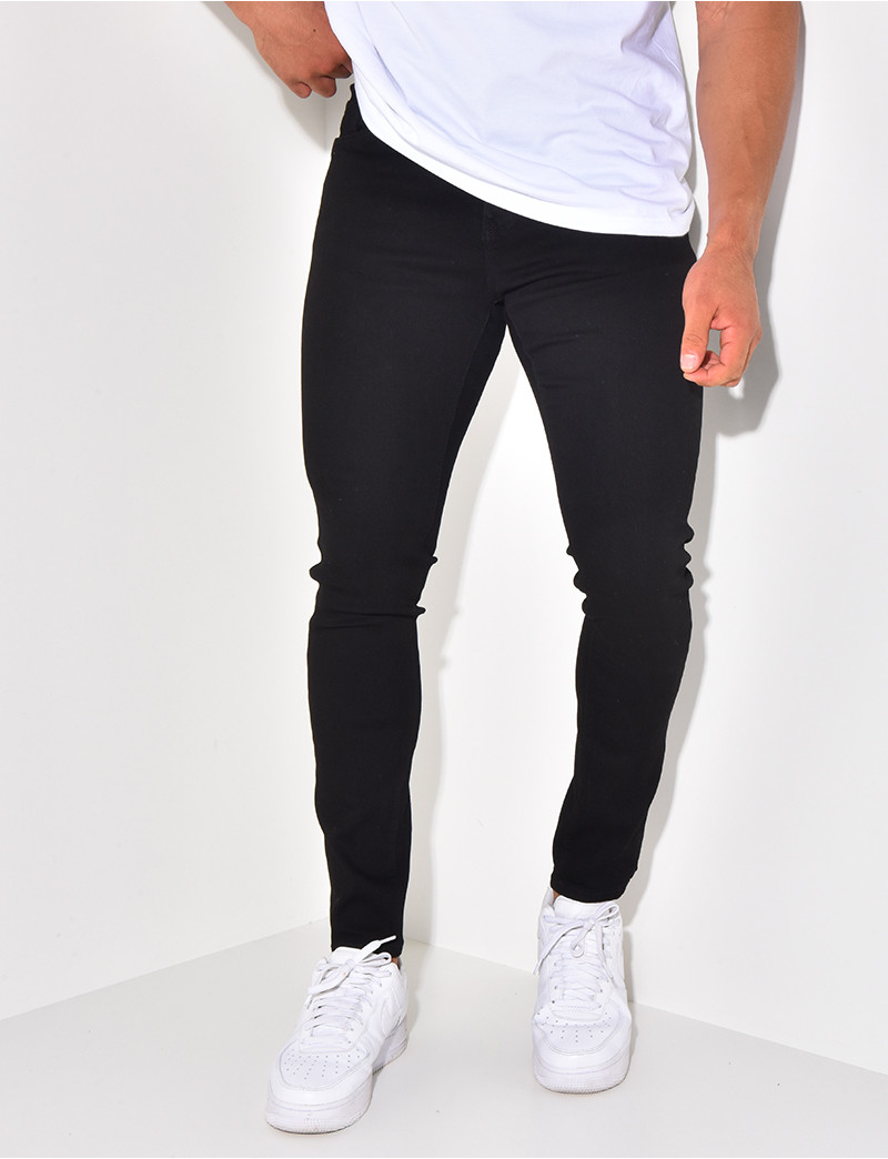 Veste En Jean Déchirée Pour Hommes - Style Streetwear Slim, Idéale Toutes Saisons
