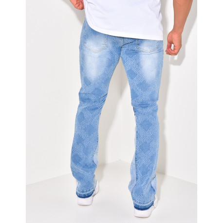 Jeans à perles
