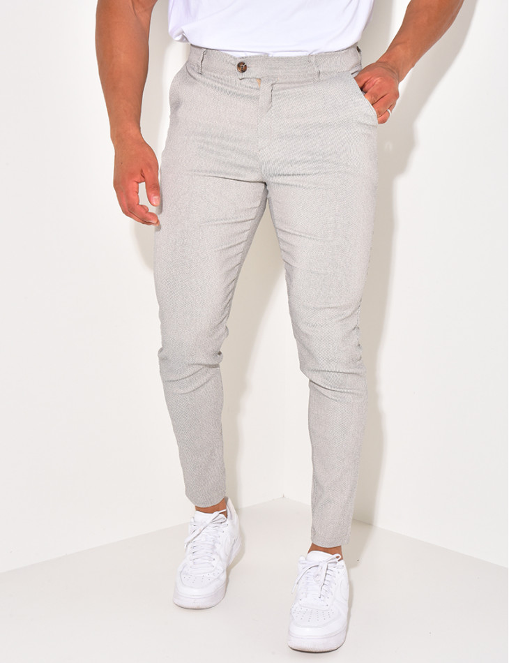 Pantalon chiné