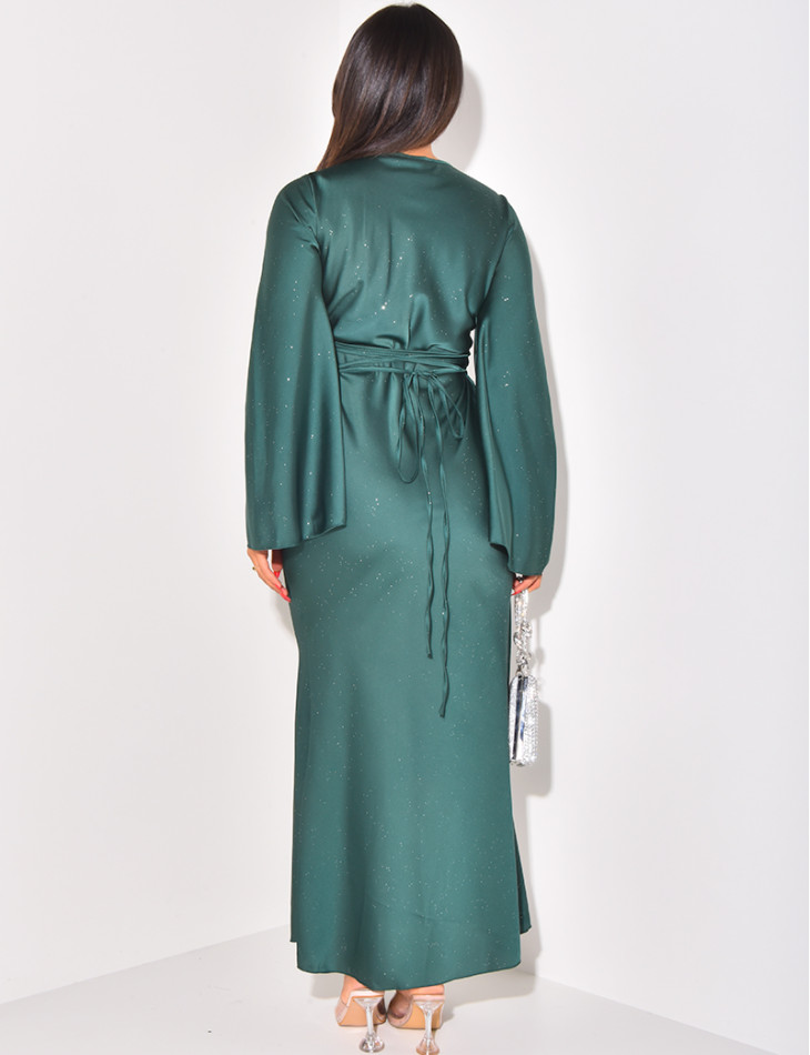 Maxi Dress Robe Gilet Long Gilet Femme Voilée Gilet Long Ete