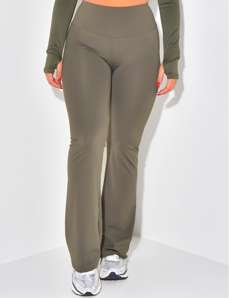 Schlaghose mit hoher Taille