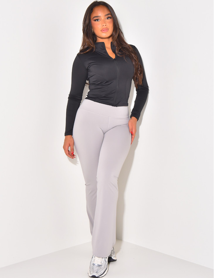 Pantalon moulant taille haute outlet
