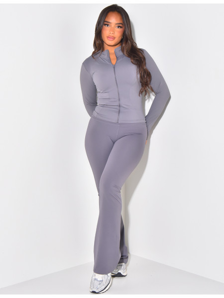 Schlaghose mit hoher Taille