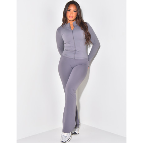 Schlaghose mit hoher Taille