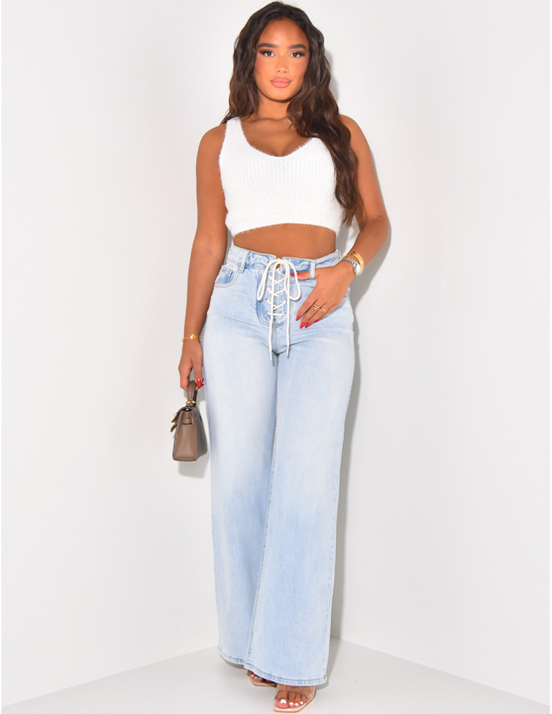 Gerade geschnittene Jeans...