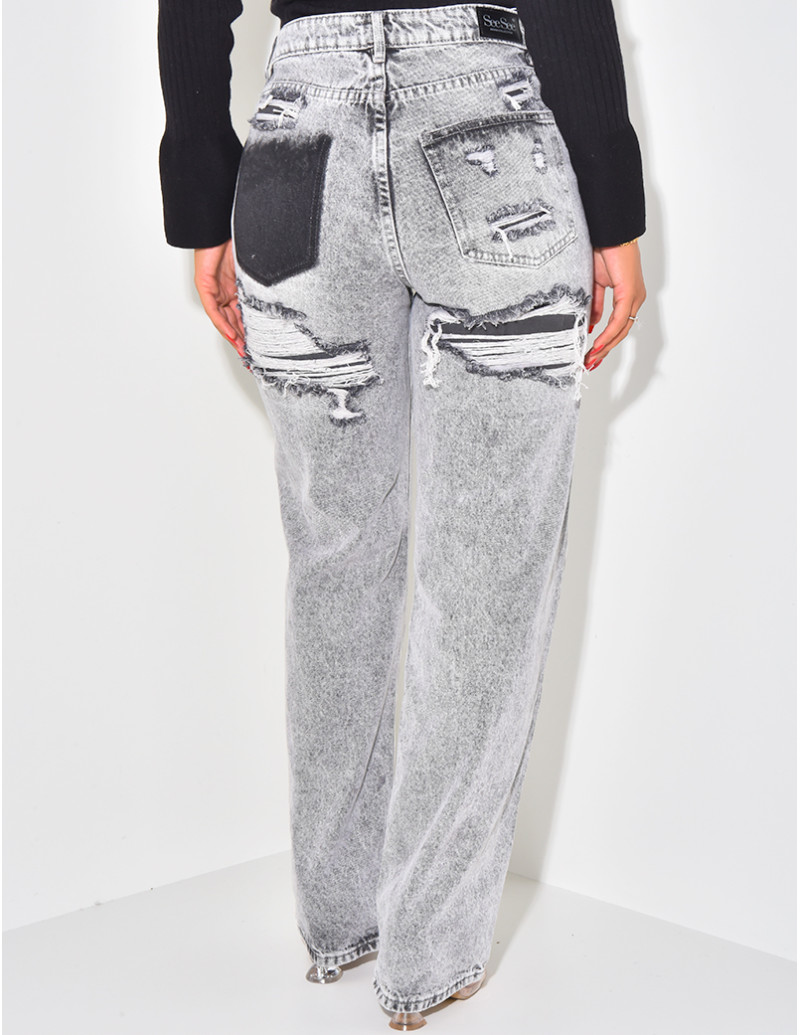 Jeans dechires