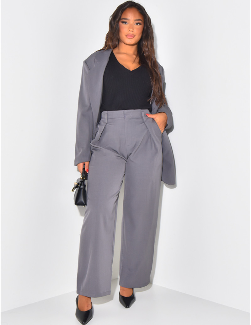 Pantalon de tailleurs à pinces