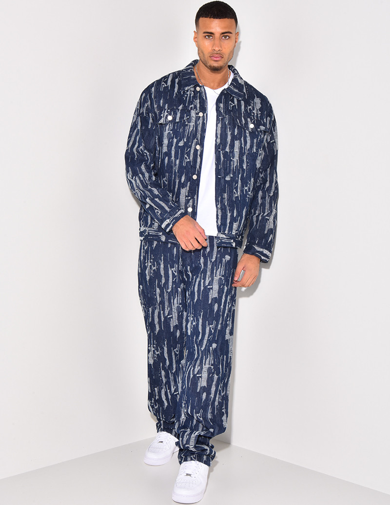 Ensemble jeans et veste en...