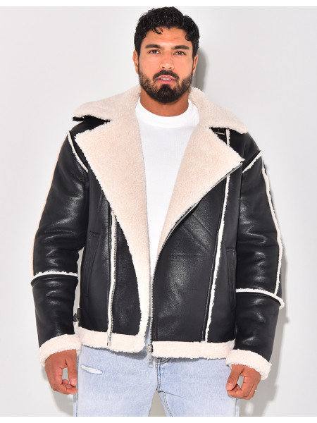 BOMBARDIER HOMME A FOURRURE