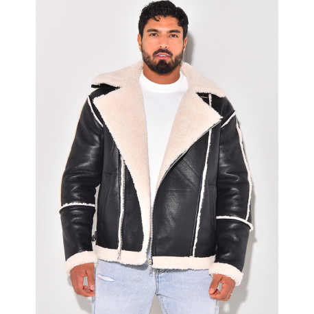 BOMBARDIER HOMME A FOURRURE