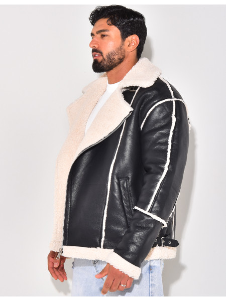 BOMBARDIER HOMME A FOURRURE