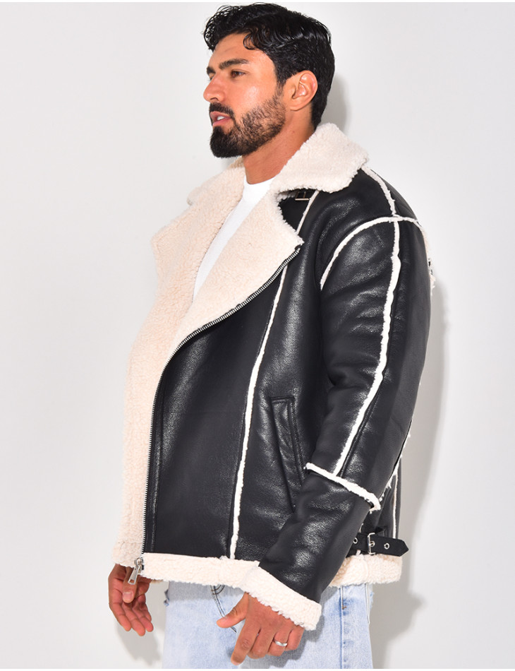 BOMBARDIER HOMME A FOURRURE