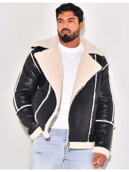 BOMBARDIER HOMME A FOURRURE