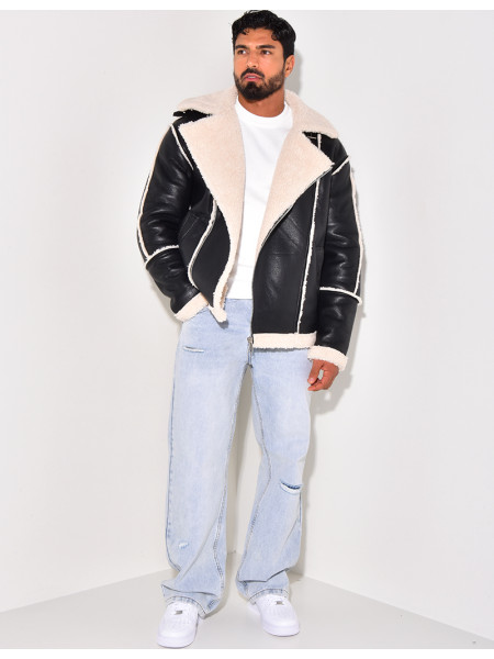 BOMBARDIER HOMME A FOURRURE